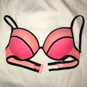 Victoria’s Secret Bikini Top Pink Colorblock